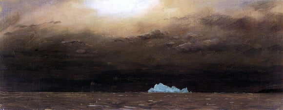  Frederic Edwin Church Iceberg, Newfoundland - Canvas Art Print