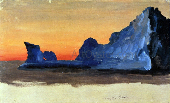  Frederic Edwin Church Icebergs at Midnight, Labrador - Canvas Art Print