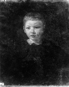  George Fuller Ideal Head of a Boy (George Spencer Fuller) - Canvas Art Print