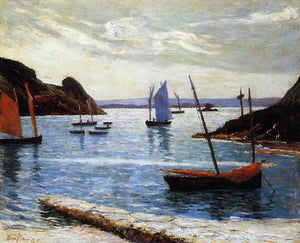  Maxime Maufra Ile de Brehat - Canvas Art Print