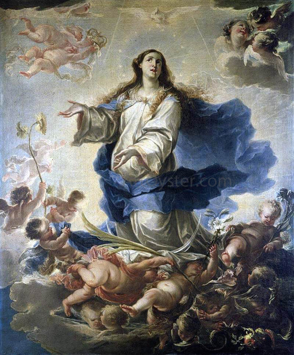  Francisco De Solis Immaculate Conception - Canvas Art Print