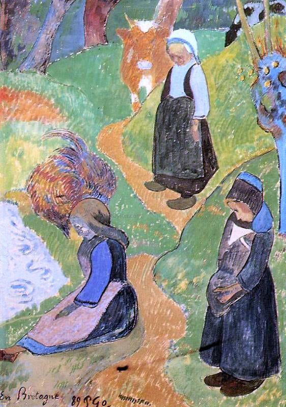  Paul Gauguin In Brittany - Canvas Art Print