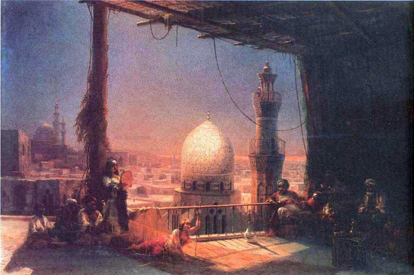  Ivan Constantinovich Aivazovsky In Cairo - Canvas Art Print