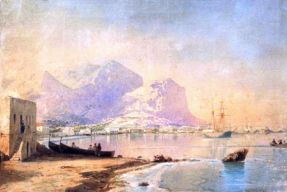  Ivan Constantinovich Aivazovsky In Harbour - Canvas Art Print