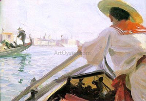  Anders Zorn In My Gondola - Canvas Art Print