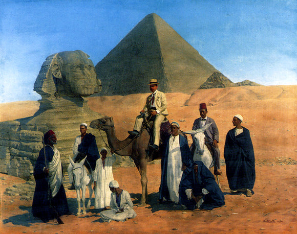  Alois Stoff In Search of the Pharaohs - Canvas Art Print
