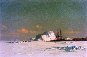  William Bradford In the Arctic - Canvas Art Print