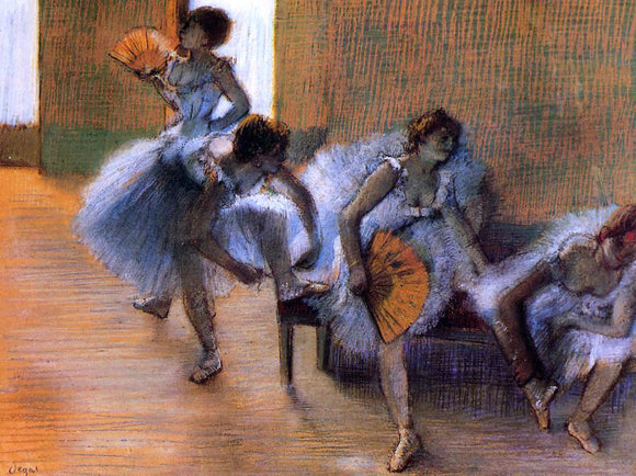 Edgar Degas In the Dance Studio - Canvas Art Print