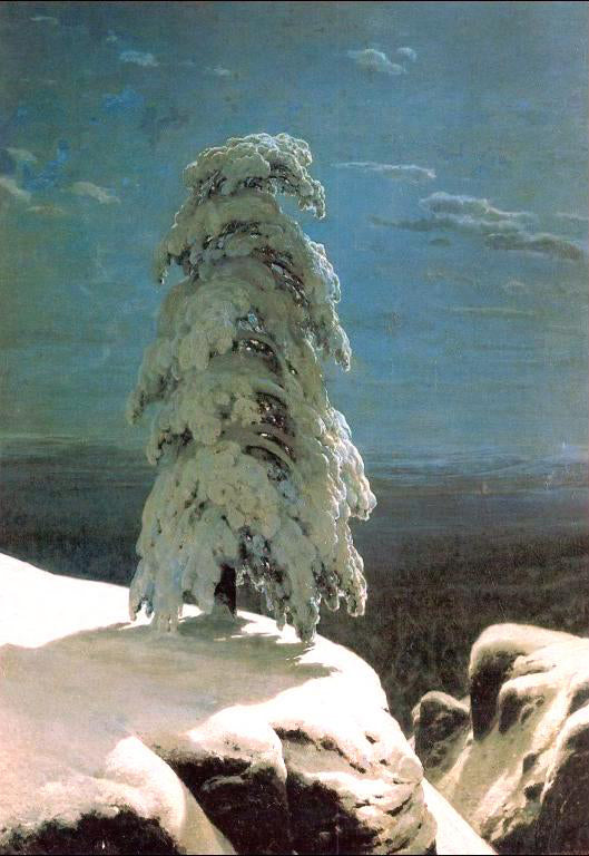  Ivan Ivanovich Shishkin In the North wild - Canvas Art Print