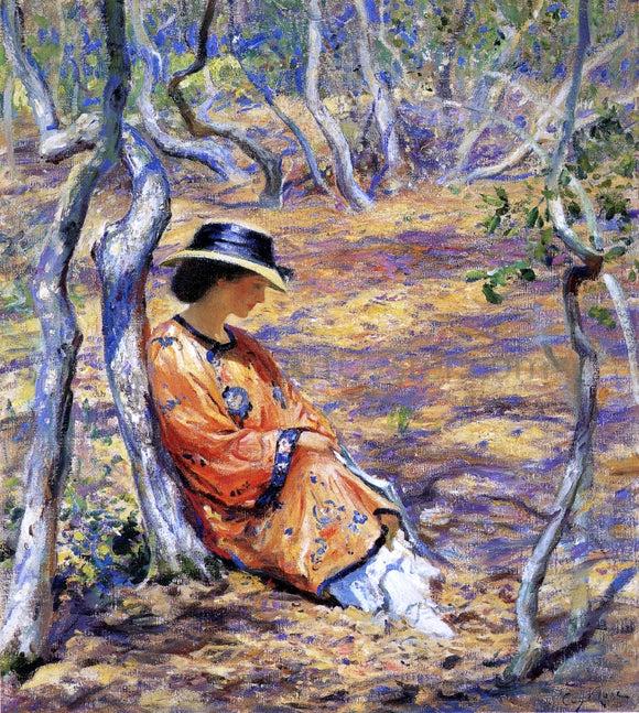  Guy Orlando Rose In the Oak Grove - Canvas Art Print