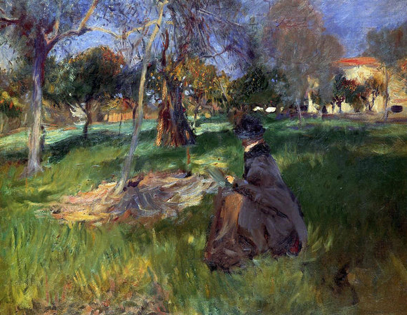  John Singer Sargent In the Orchard - Canvas Art Print