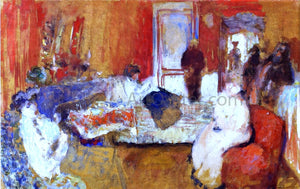  Edouard Vuillard In the Red Room - Canvas Art Print
