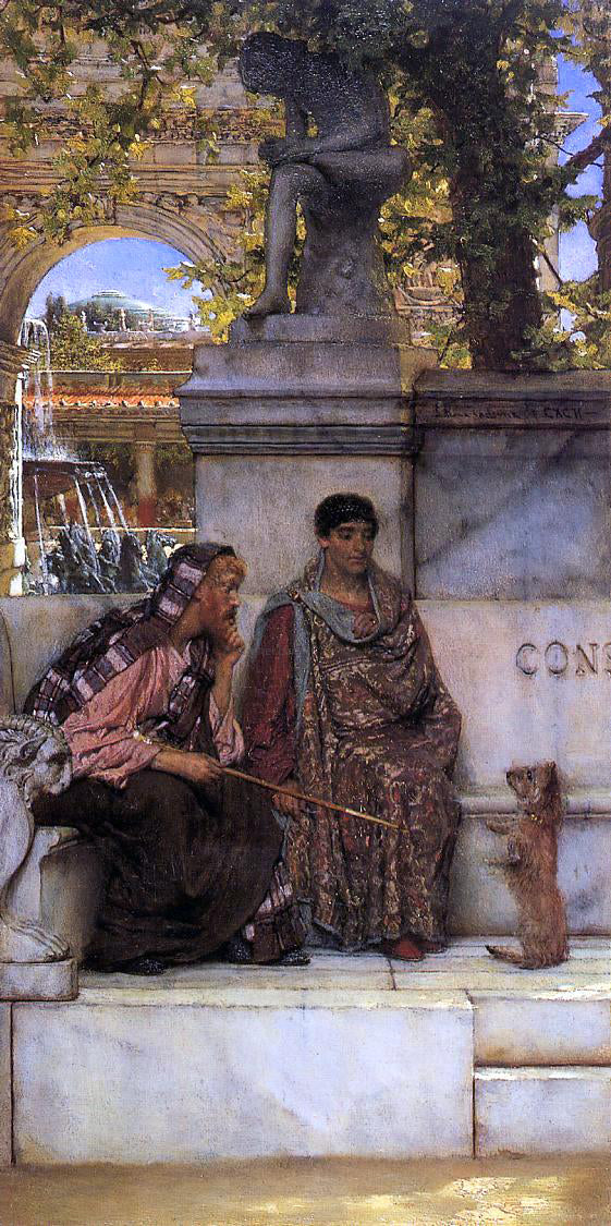  Sir Lawrence Alma-Tadema In the Time of Constantine - Canvas Art Print