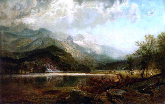  Edmund Darch Lewis In the Valley - Canvas Art Print