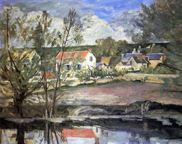  Paul Cezanne In the Valley of the Oise - Canvas Art Print