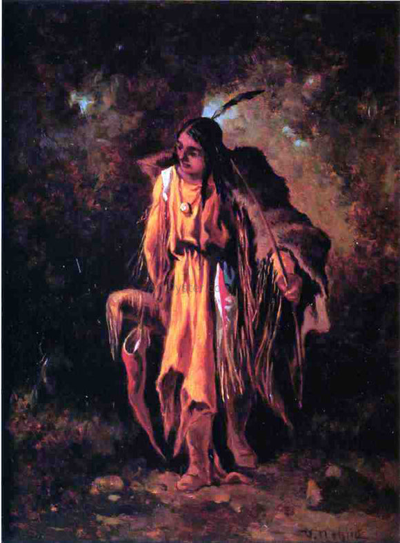  Victor Nehlig In the Woodlands - Canvas Art Print