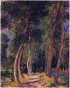  Gustave Loiseau In the Woods - Canvas Art Print