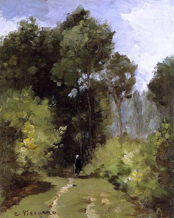  Camille Pissarro In the Woods - Canvas Art Print