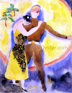  Charles Demuth In Vaudeville: Soldier and Girlfriend - Canvas Art Print