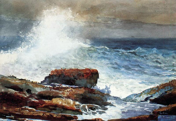  Winslow Homer Incoming Tide - Canvas Art Print