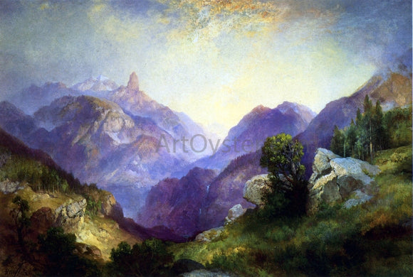  Thomas Moran Index Peak - Canvas Art Print