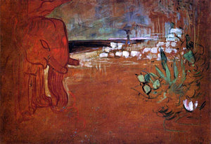  Henri De Toulouse-Lautrec Indian Decor - Canvas Art Print