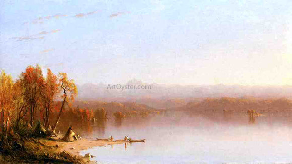  Sanford Robinson Gifford Indian Summer - Canvas Art Print