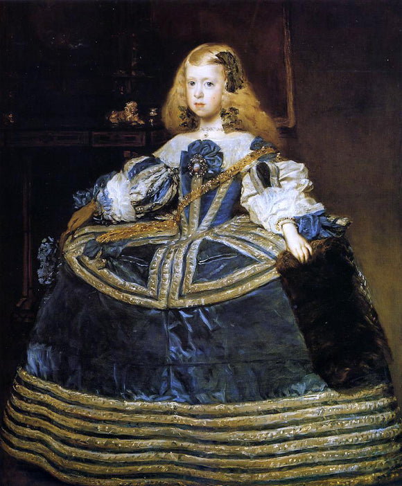  Diego Velazquez Infanta Margarita - Canvas Art Print