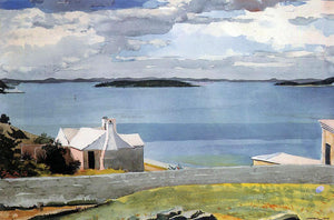  Winslow Homer Inland Water, Bermuda - Canvas Art Print