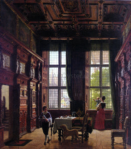  Heinrich Hansen Interior, Lubeck - Canvas Art Print