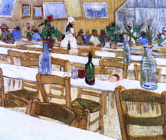  Vincent Van Gogh Interior of a Restaurant - Canvas Art Print