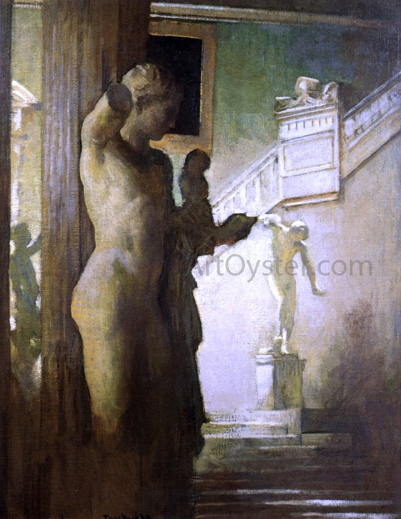  Edmund Tarbell Interior of the Corcoran Gallery of Art - Canvas Art Print
