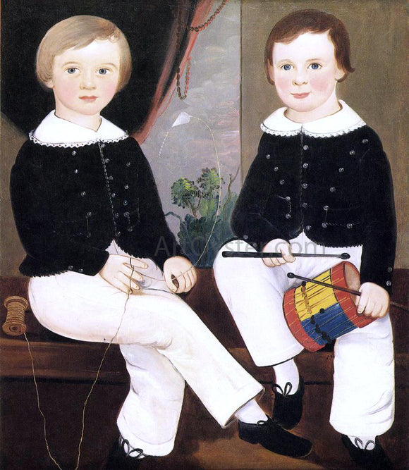  William Matthew Prior Isaac Josiah and William Mulford Hand - Canvas Art Print