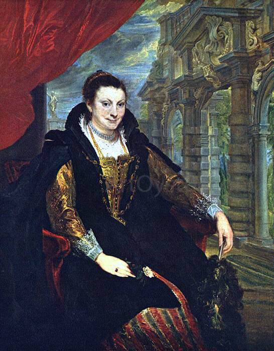  Sir Antony Van Dyck Isabella Brandt - Canvas Art Print