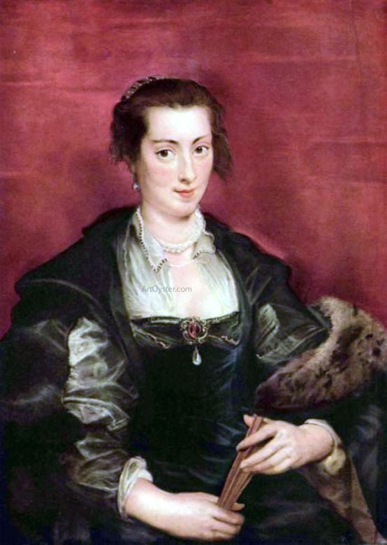  Peter Paul Rubens Isabella Brandt, First Wife - Canvas Art Print