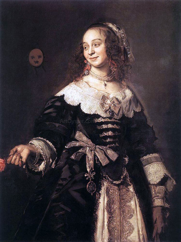  Frans Hals Isabella Coymans - Canvas Art Print