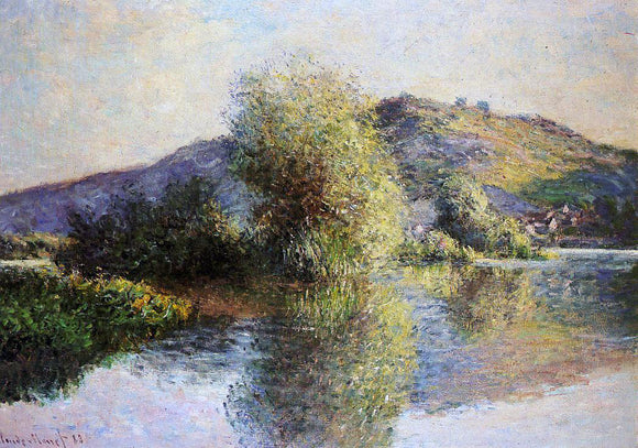  Claude Oscar Monet Islets at Port-Villez - Canvas Art Print