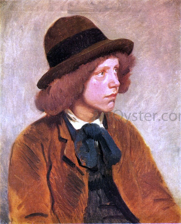  Frank Duveneck Italian Boy - Canvas Art Print