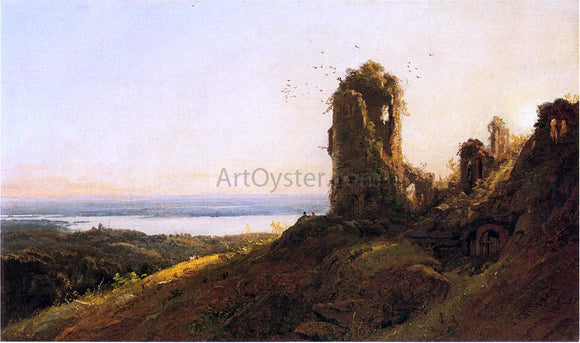  Jasper Francis Cropsey Italian Landscape - Canvas Art Print