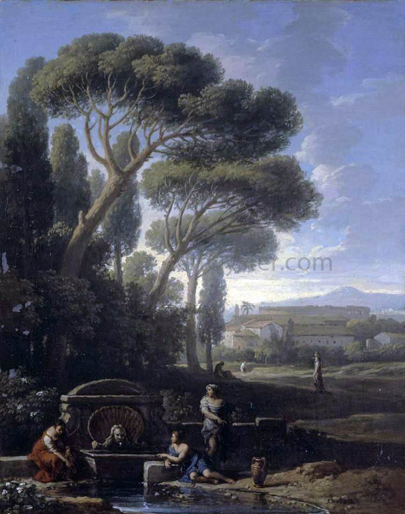  Jan Frans Van Bloemen Italian Landscape - Canvas Art Print