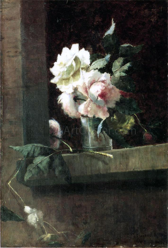  William Henry Hilliard Italian Roses - Canvas Art Print