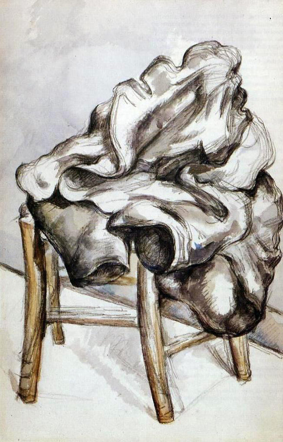  Paul Cezanne Jacket on a Chair - Canvas Art Print