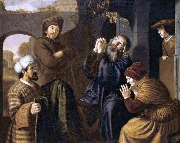  Jan Victors Jacob Being Shown Joseph's Robe - Canvas Art Print