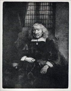  Rembrandt Van Rijn Jacob Haring: Portrait Known as 'The Old Haring' - Canvas Art Print