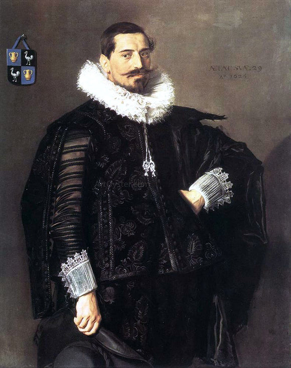  Frans Hals Jacob Pietersz Olycan - Canvas Art Print