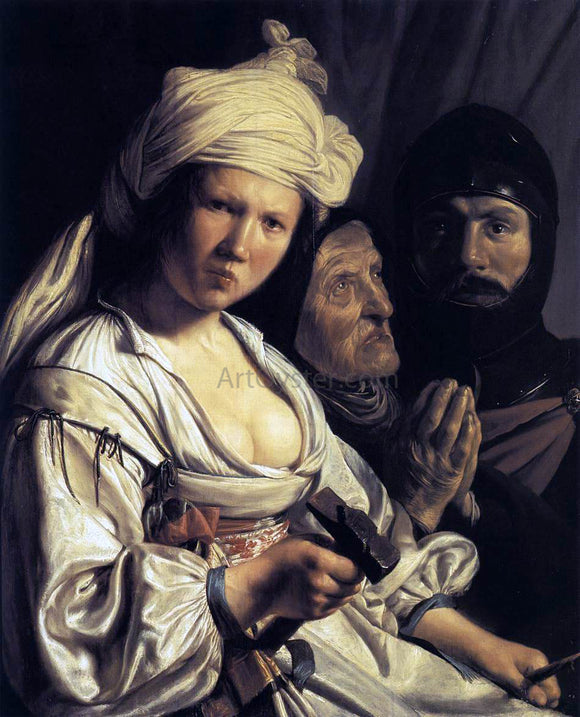  Salomon De Bray Jael, Deborah and Barak - Canvas Art Print