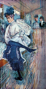  Henri De Toulouse-Lautrec Jane Avril Dancing - Canvas Art Print