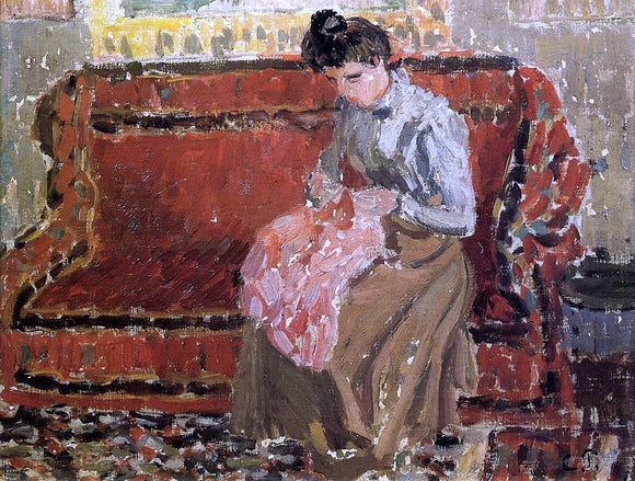  Camille Pissarro Jeanne Cousant - Canvas Art Print