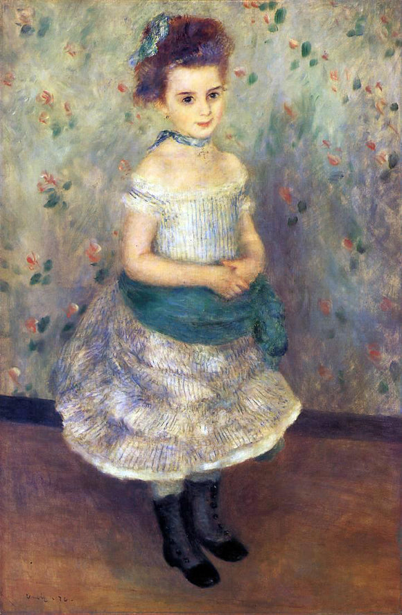  Pierre Auguste Renoir Jeanne Durand-Ruel - Canvas Art Print