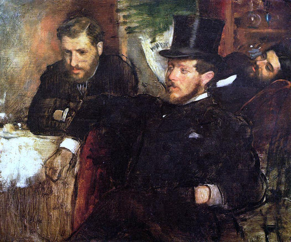  Edgar Degas Jeantaud, Linet and Laine - Canvas Art Print
